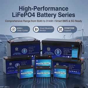 Paket Baterai Lifepo4 12.8V 50Ah, Baterai Lithium Siklus Dalam yang Dapat Diisi Ulang untuk Sistem Surya Kecil dan Cadangan RV - Product Image 2