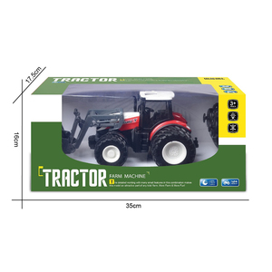 1/24 6 canales 2,4 GHZ Radio Control juguete Bulldozer modelo <span class=keywords><strong>8x8</strong></span> <span class=keywords><strong>RC</strong></span> tirando tractores venta para niños - Product Image 2