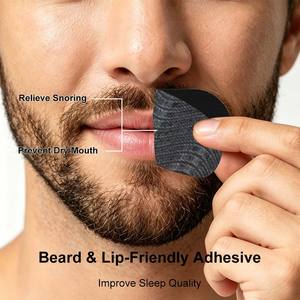 Anthrive Nastri Adesivi per la Bocca Anti-Russamento, Ipoallergenici, Rimozione Indolore, Traspiranti, Delicati sulla Pelle, per Dormire - Product Image 3