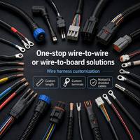 Conector Híbrido Circular de Alimentación y Señal Jnicon M23 2 1 5 Pines con Resorte de Torsión, IP67 Impermeable, 50A