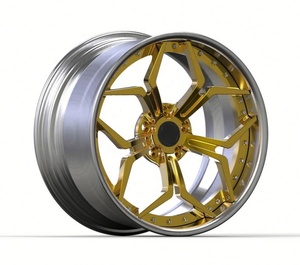 ล้อแม็กซ์อะลูมิเนียมอัลลอยด์แบบกำหนดเอง ขนาด 19x8.<span class=keywords><strong>0</strong></span> สำหรับรถยนต์นั่งส่วนบุคคล ล้อฟอร์จ 5x112 - Product Image 6