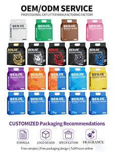 ทรายแมวเบนโทไนต์ 5 กก. ย่อยสลายได้ กลิ่นหอมสดชื่นจากธรรมชาติ 100% กลิ่นเลมอน สำหรับลูกแมว ผลิตแบบ OEM ODM ตัวอย่างฟรี ขายดี - Product Image 4