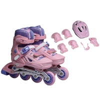 Patins à roulettes et en ligne pour adultes, avec cadre en alliage d'aluminium, roues en PU lumineuses réglables pour enfants, prix d'usine OEM