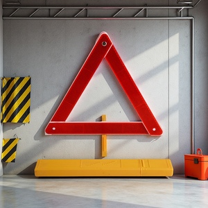 Khẩn cấp an ninh tam giác công cụ phản chiếu cho xe & xe buýt sử dụng - Product Image 2