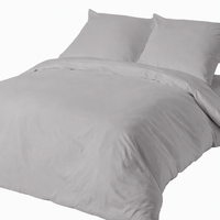 Draps de lit en coton égyptien tissé 450TC, directement de l'usine |   Ensemble de housse de couette personnalisé en 3 pièces, vente en gros
