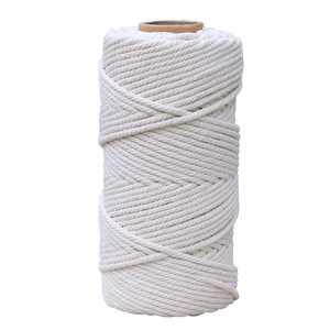 Charmkey 1Mm 3Mm 4Mm 5Mm 10Mm Cotton Tự Nhiên Macrame Dây Thủ Công Handmade Nhà Máy Móc Áo Dây Dây Cho Tự Làm Đan Dệt May May - Product Image 5
