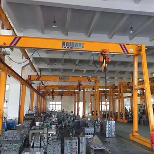 Grue portique légère Dongguan de 2 tonnes, grue mobile à poutre simple pour usage en atelier - Product Image 3
