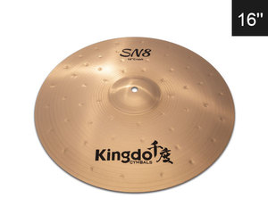 Platillo de Percusión de Aleación de Cobre y Estaño de 16'' SN8, Precio Económico de Fábrica Kingdo en China, 2026 - Product Image 5