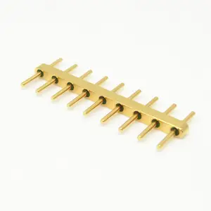 Placcato oro 9 pin Ermetico di Vetro al Metallo Multi-pin Connettore Basetta
