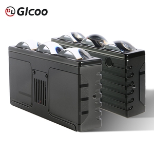 ไฟสปอร์ตไลท์ LED GICOO แบบสามเลนส์ 12V 160W ไฟหน้าเสริมสำหรับรถยนต์รุ่นใหม่ ไฟส่องกระจังหน้ามอเตอร์ไซค์อเนกประสงค์ อุปกรณ์ตกแต่งรถยนต์ - Product Image 3