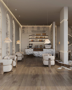 Món tráng miệng cửa hàng thiết kế nội thất cà phê hiện đại cửa hàng hiển thị truy cập tùy chỉnh bánh Kính Showcase LED chiếu sáng - Product Image 4