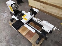 1550 Mini CNC Mesin Bubut Kayu Mesin untuk Kayu Mangkuk Membuat