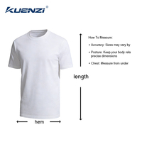 Camiseta de Manga Corta para Hombre Kuenzi, de Secado Rápido, Absorbe la Humedad, Tela Técnica Anti-Sudor, 100% Fibra de Poliéster