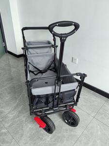 NEWSUN 360 <span class=keywords><strong>chariot</strong></span> pliant rotatif <span class=keywords><strong>chariot</strong></span> pliant <span class=keywords><strong>chariot</strong></span> à main pliant <span class=keywords><strong>chariot</strong></span> <span class=keywords><strong>de</strong></span> <span class=keywords><strong>plage</strong></span> <span class=keywords><strong>avec</strong></span> pneus tout-terrain <span class=keywords><strong>toit</strong></span> pliable amovible - Product Image 6