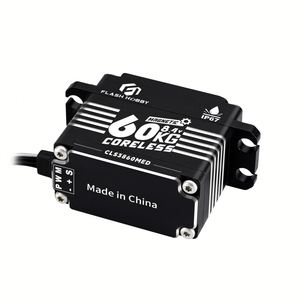 NUEVO 60KG Torque CLS3860MED Potenciómetro impermeable Engranaje helicoidal Servo digital Servo sin núcleo para RC Car Crawler Car - Product Image 4