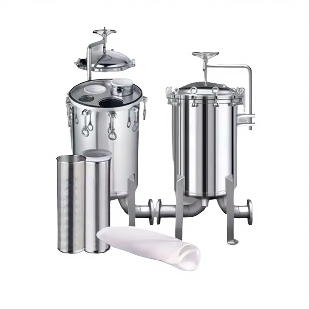 High Flow Yeast Filter In Brewery Industry / Alcohol Distillation Equipment For Ethnol Purifying
