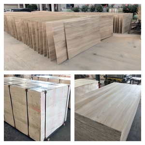 Paneles Ligeros de <span class=keywords><strong>Madera</strong></span> Maciza de Paulownia, Tablero de <span class=keywords><strong>Madera</strong></span> con Juntas Dentadas para Decoración de Paredes, Proyectos de Interiores - Product Image 6
