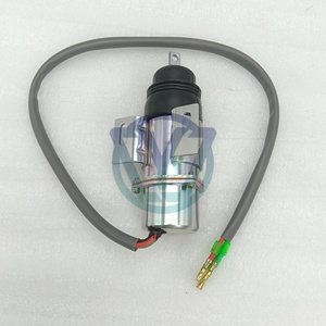 Válvula Solenoide de Corte de Combustible 894453-3411 8-94453341-0 para Excavadora 6BG1 EX200-5, Solenoide de Parada del Motor 8944533411 - Product Image 2