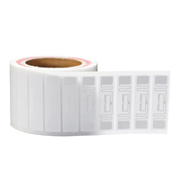 Etiqueta Adhesiva RFID UHF Pasiva, Etiqueta RFID de Papel Recubierto en Múltiples Estilos, Etiquetas RFID Alien U8 Ucode 8 para Gestión de Inventario de Activos