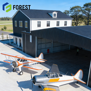 Hangar de Acero Industrial de Alta Resistencia, Estructura a Prueba de Terremotos para Mantenimiento de Helicópteros, Precio Competitivo - Product Image 1