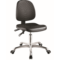 Chaise de laboratoire ESD PU pour salles blanches et laboratoires d'excellente qualité