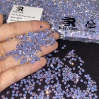Nouvelle couleur strass thermocollant de haute qualité pour vêtements Ss10 Ss20 rose violet strass