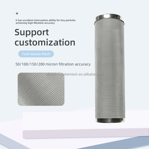 Customized <strong>Filter</strong> Cartridge Water Filtration Oil Filtration 304 316 Stainless Steel Wire Mesh <strong>Filter</strong> <strong>element</strong> - Product Image 3