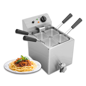 ทำอาหารอุปกรณ์เคาน์เตอร์ด้านบนสแตนเลสหม้อหุงพาสต้า - Product Image 1