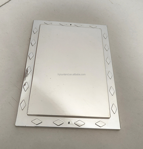 <span class=keywords><strong>Plaque</strong></span> de cercueil rectangulaire en plastique, plaquée or/argent, accessoires commémoratifs funéraires - Product Image 6