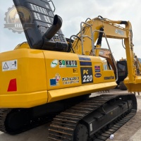 Système Hydraulique d'Origine KOMATSU pour Excavatrice sur Chenilles d'Occasion PC220 PC200 PC210 – Matériel de Construction Usagé à l'Exportation