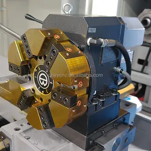 CK6136 novo torno cnc plana girando cama plana torreta torno cnc para venda