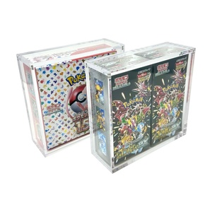 Étui acrylique de luxe <span class=keywords><strong>Pokemon</strong></span> 151 Mew UPC Zard ou Célébrations UPC Acrylique <span class=keywords><strong>Pokemon</strong></span> Booster ETB <span class=keywords><strong>Box</strong></span> Case - Product Image 2