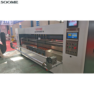 Macchina Automatica per Taglio e Scanalatura <span class=keywords><strong>di</strong></span> Cartone <span class=keywords><strong>Serie</strong></span> SMBD 2750/3250mm con Lama Sottile CNC e Alimentatore <span class=keywords><strong>a</strong></span> Bordo Guida - Product Image 2