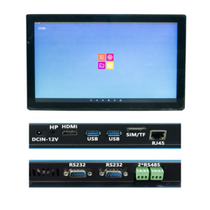Wall Mountable Rockchip <b>10</b>.1 Inch 15.6 Inch 21.5inch Capacitive LCD Touch Screen All in One <b>Android</b> Industrial <b>Tablet</b> - Product Image 1