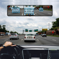 Caméra DVR de voiture 12 pouces 4G WiFi ADAS Android 8.1 streaming Media rétroviseur FHD 1080P Dash Cam enregistreur vidéo GPS DVR
