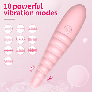 Vibratore a Tentacolo in Silicone Liquido, 10 Frequenze, Stimolatore Punto G e Clitoride, Potente Bacchetta Vibrante AV Ricaricabile USB, Giocattolo Sessuale - Product Image 4
