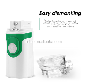 Tragbarer strom betriebener Verne bler für Kinder Heimgebrauch Medizinische Kunststoff-Mesh-Inhalator-Atemproblem lösung - Product Image 2