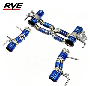 Sistema de Escape Catback RVEOne para <span class=keywords><strong>Ferrari</strong></span> F8 2020 en Adelante, <span class=keywords><strong>V8</strong></span> 3.9t, Sistema de Escape Catback Valvetronic OEM - Product Image 2