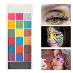 Bw-Bp01 Ensemble de peintures artistiques à base d'huile personnalisées OEM pour le visage et le corps lors de fêtes, pour un maquillage fantaisie et le cosplay - Product Image 3