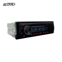 Amprime — lecteur mp3, autoradio 1 din, avec BT, FM, USB, support de musique, contrôle par application mobile, stéréo automatique