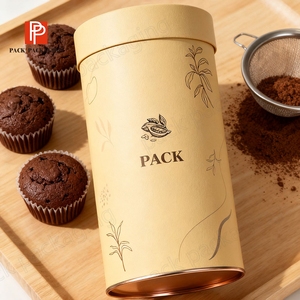 Ingrosso di alta qualità in polvere proteica naturale cartone contenitore di imballaggio con coperchio a tenuta d'aria 100% - Product Image 3