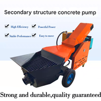 Petite pompe à béton inclinée à haute efficacité avec service OEM pour usage en construction