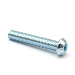 M3 M4 M5 M6 M8 M10 M12 <span class=keywords><strong>DIN7380</strong></span> Tornillos de tapa de botón hexagonal de acero al carbono de grado 10,9 con zinc plateado - Product Image 2