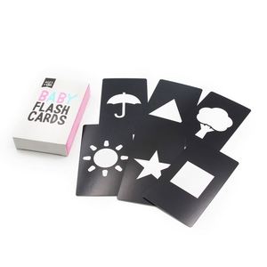 Cartes mémoire pour bébés, apprentissage visuel, simulation cognitive, noir et blanc, contraste élevé - Product Image 2