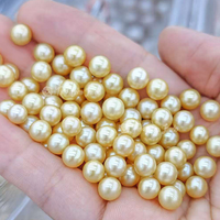 Perles teintées naturelles d'eau douce 6-7mm, perles colorées pour la bijouterie en gros - Prix usine Muses Jewels, support personnalisé