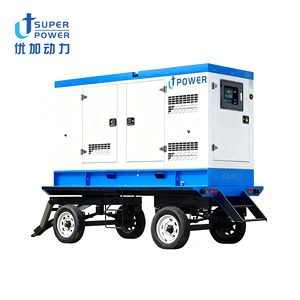 Generador Diésel Silencioso Trifásico de 220kw, Tipo Remolque Móvil, 275kva, Shangchai SDEC, Arranque Automático, Arranque Remoto, ATS - Product Image 6