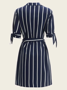 <span class=keywords><strong>Vestido</strong></span> informal <span class=keywords><strong>de</strong></span> media manga para mujer con cinturón Camisa <span class=keywords><strong>de</strong></span> <span class=keywords><strong>rayas</strong></span> <span class=keywords><strong>azul</strong></span> <span class=keywords><strong>marino</strong></span> <span class=keywords><strong>y</strong></span> <span class=keywords><strong>blanco</strong></span> Blusas <span class=keywords><strong>Vestido</strong></span> <span class=keywords><strong>de</strong></span> moda <span class=keywords><strong>azul</strong></span> <span class=keywords><strong>marino</strong></span> <span class=keywords><strong>y</strong></span> <span class=keywords><strong>blanco</strong></span> para damas - Product Image 3