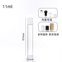 Bouteille à bille roulante rectangulaire en acier inoxydable de 1ml 2ml 3ml 5ml 10ml en bouteille personnalisée pour crème contour des yeux et huile de parfum