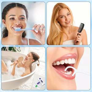 Ensemble d'équipements écologiques Ensemble d'équipements luxueux en bambou pour hôtels Accessoires pour chambres d'hôtel Ensemble d'équipements secs pour hôtels - Product Image 4