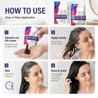 QKDS OEM Vente en gros Shampooing colorant noir pour cheveux, coloration rapide en 5 minutes, anti-cheveux gris, sans ammoniaque, sans tache sur la peau